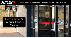 Desktop Screenshot of fitclubsf.com